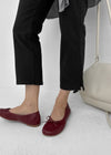 Popu Slit Cropped Capri Pants