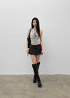Lovt Leather Buckle Long Boots