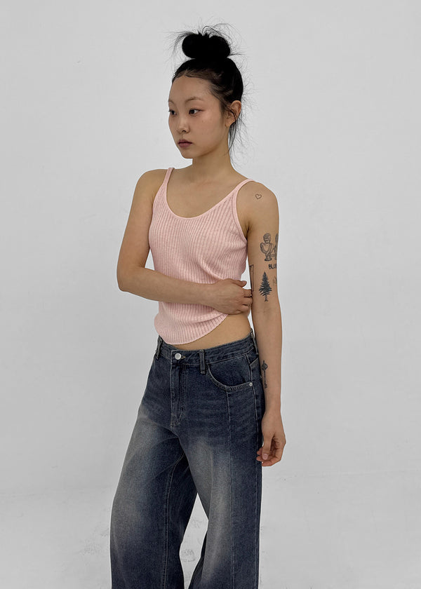 Shakik Summer Tencel Linen Sleeveless Knit