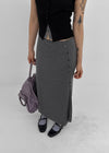 Niten Burton Unbalanced Bendable Long Skirt