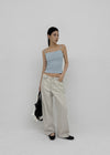 Foredy Square Lace Sleeveless