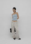 Foredy Square Lace Sleeveless