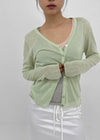 Seo Summer Loose Fit V-neck Cardigan