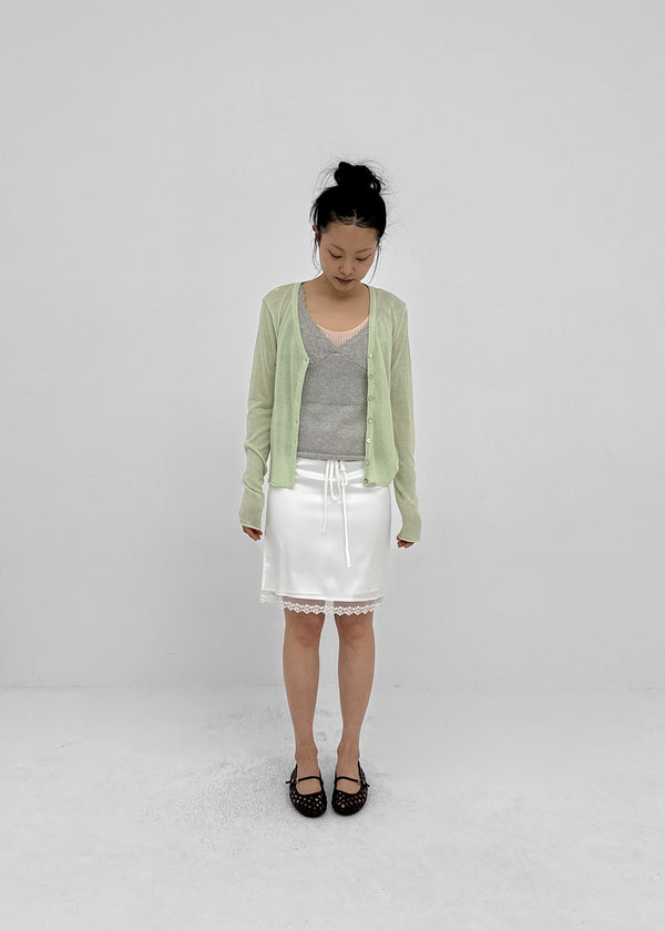 Seo Summer Loose Fit V-neck Cardigan