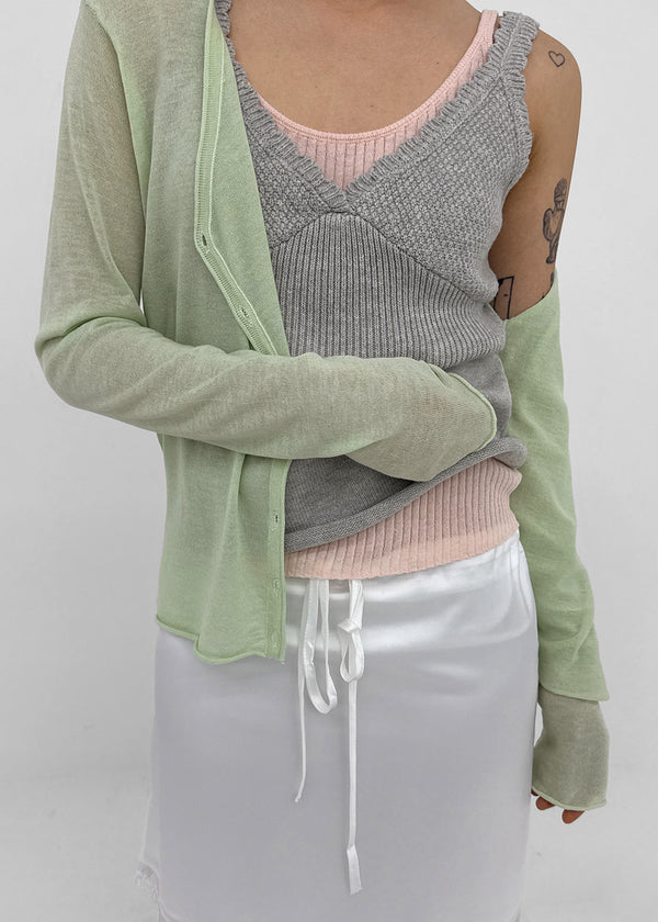 Seo Summer Loose Fit V-neck Cardigan