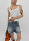 Shakik Summer Tencel Linen Sleeveless Knit