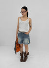 Shakik Summer Tencel Linen Sleeveless Knit