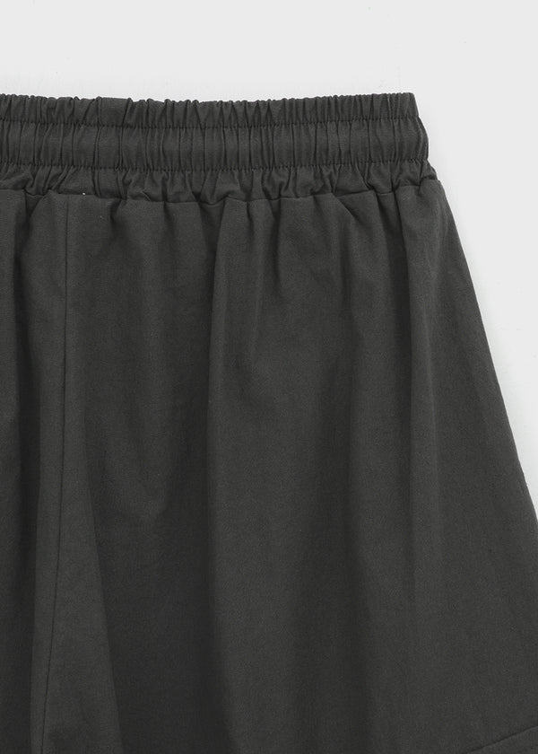 (UNISEX) Cupy Linen-like Cargo Bermuda Shorts
