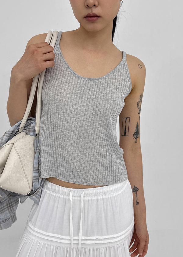 Shakik Summer Tencel Linen Sleeveless Knit