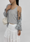 Shakik Summer Tencel Linen Sleeveless Knit