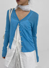 Seo Summer Loose Fit V-neck Cardigan