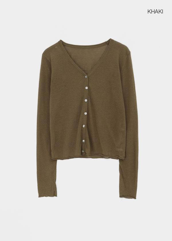 Seo Summer Loose Fit V-neck Cardigan