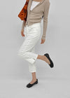 Popu Slit Cropped Capri Pants