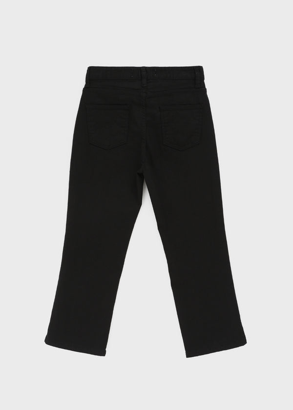 Popu Slit Cropped Capri Pants