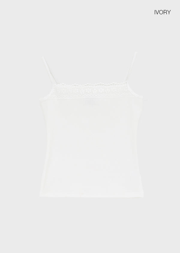 Foredy Square Lace Sleeveless