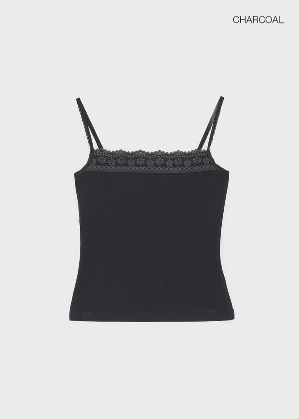 Foredy Square Lace Sleeveless