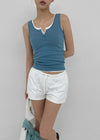 Bigiron Henley Neck Sleeveless