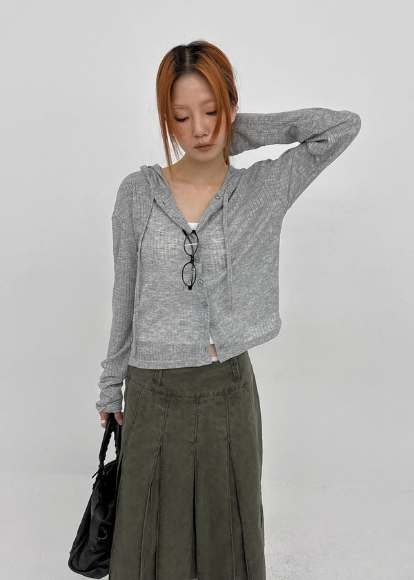 Formning Pleated Midi Skirt