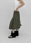 Formning Pleated Midi Skirt