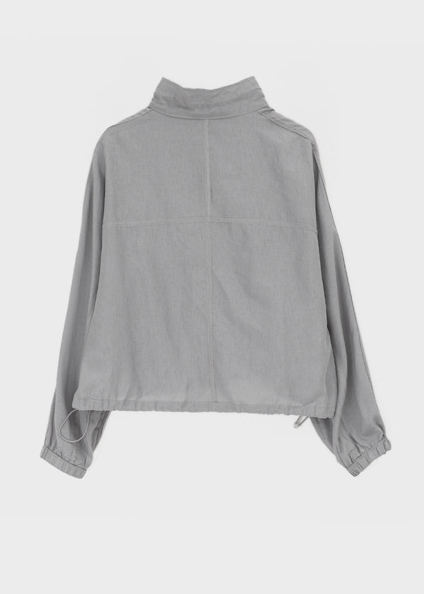 Rasion Strap High-neck Windbreaker