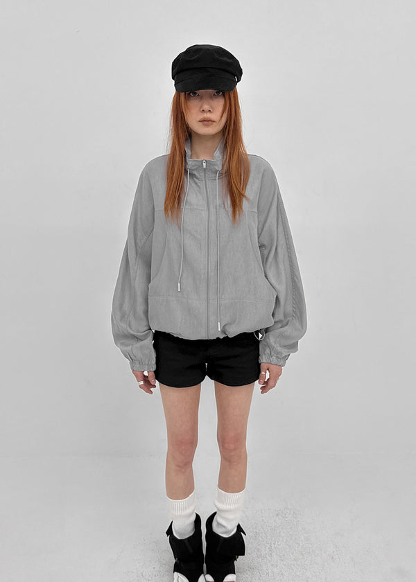 Rasion Strap High-neck Windbreaker