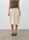 Territ Balloon Banding Midi Skirt