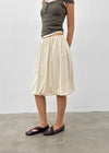Territ Balloon Banding Midi Skirt