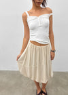 Gelat Vintage Button Lace Sleeveless