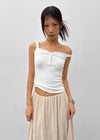 Gelat Vintage Button Lace Sleeveless