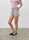 Ron Bean Low-waist Cutting Banding Shorts