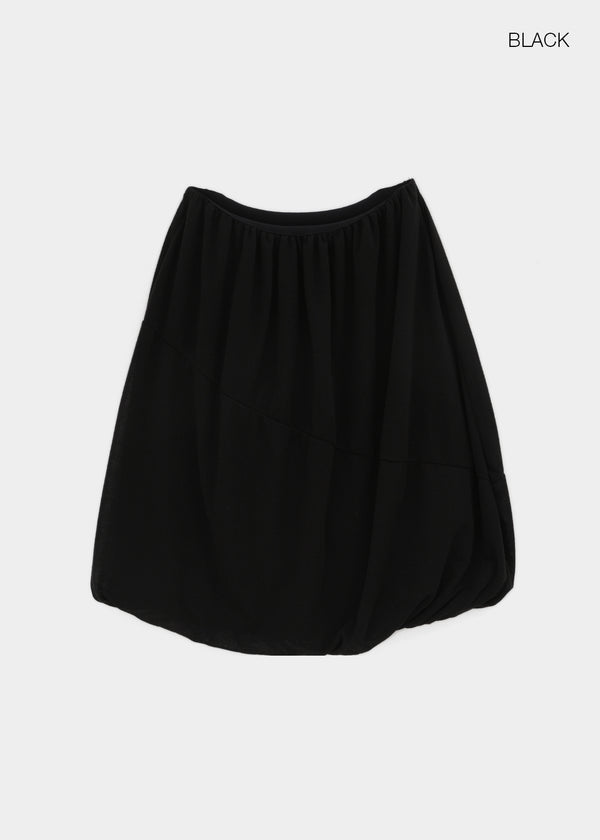 Territ Balloon Banding Midi Skirt