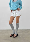 Ron Bean Low-waist Cutting Banding Shorts