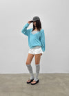 Ron Bean Low-waist Cutting Banding Shorts