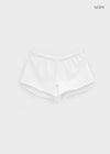 Ron Bean Low-waist Cutting Banding Shorts