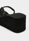Clumming Wedge Platform Flip-flops