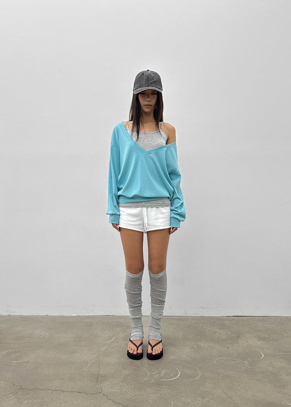 Bhen Deep V-neck Summer Sweatshirt
