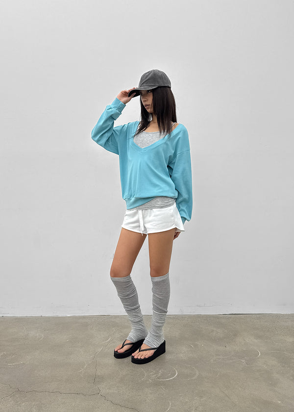 Bhen Deep V-neck Summer Sweatshirt