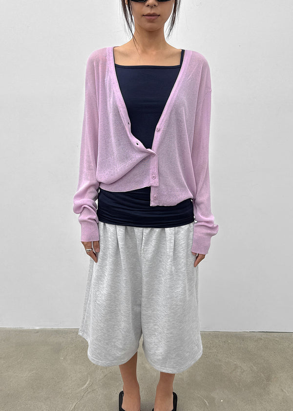 Poliner Deep V-neck Cardigan