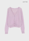 Poliner Deep V-neck Cardigan