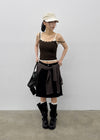 Abelve Lace Layered Sleeveless (Built-in Cap)