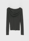 Rotine Henley Neck Long-sleeve Hoodie