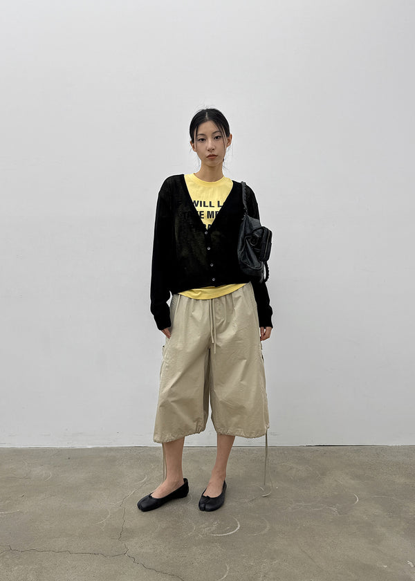 Poliner Deep V-neck Cardigan