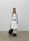 Sate Summer Knit Hooded Cardigan