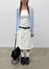 Sate Summer Knit Hooded Cardigan