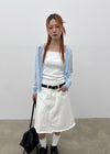 Sate Summer Knit Hooded Cardigan
