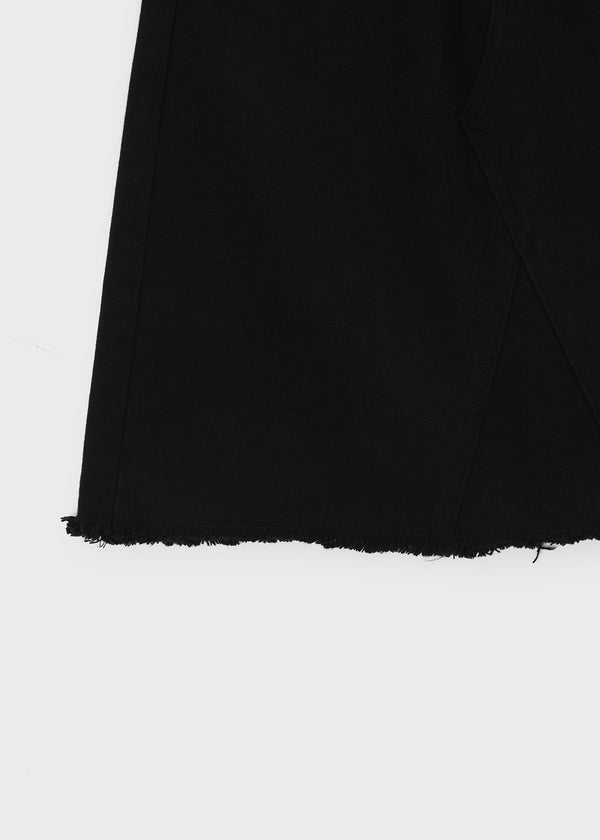 Onetic Cutting Cotton Midi Skirt