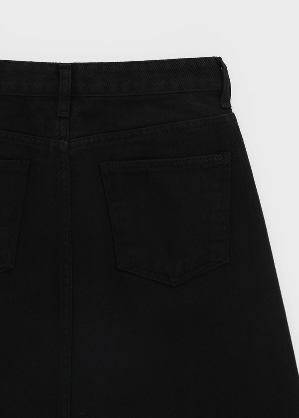 Onetic Cutting Cotton Midi Skirt