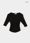 Colpo Rounded U-neck Sleeveless Tee