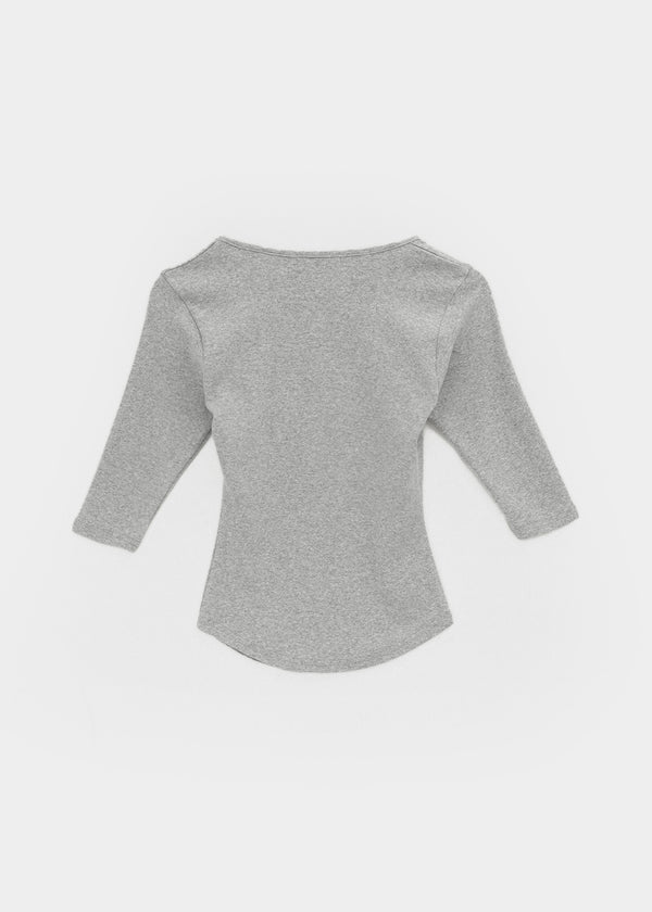 Colpo Rounded U-neck Sleeveless Tee