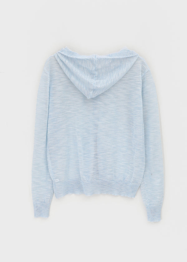 Sate Summer Knit Hooded Cardigan